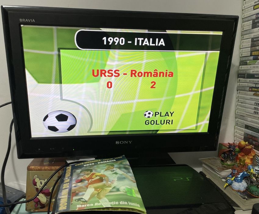 URSS vs România – Cupa Mondială Italia 1990 – DVD Fotbal