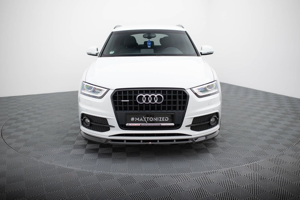 Спойлер за предна броня Maxton design за Audi Q3 S-line (2011-2014)
