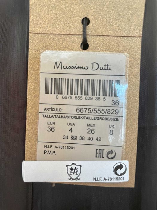 Гащеризон Massimo Dutti и Копринена рокля Weekend Max Mara