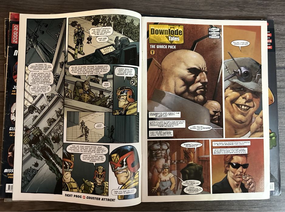 2000 AD  Comic Books  10 bucati