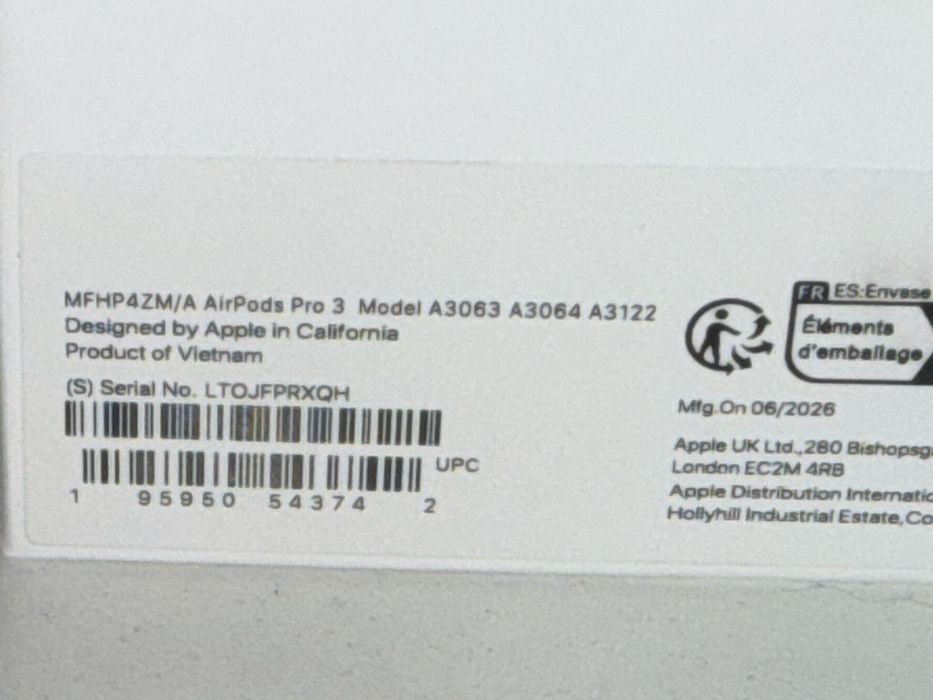 Apple Airpods 3 pro (am factura)