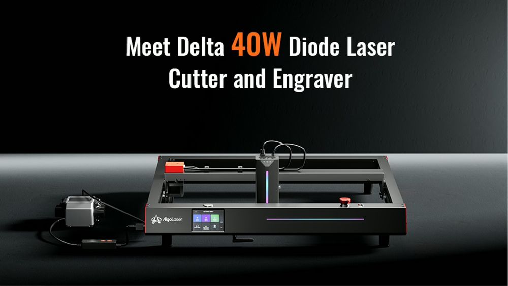 Лазерный станок AlgoLaser Delta 40W (40 Вт) для резки и гравировки