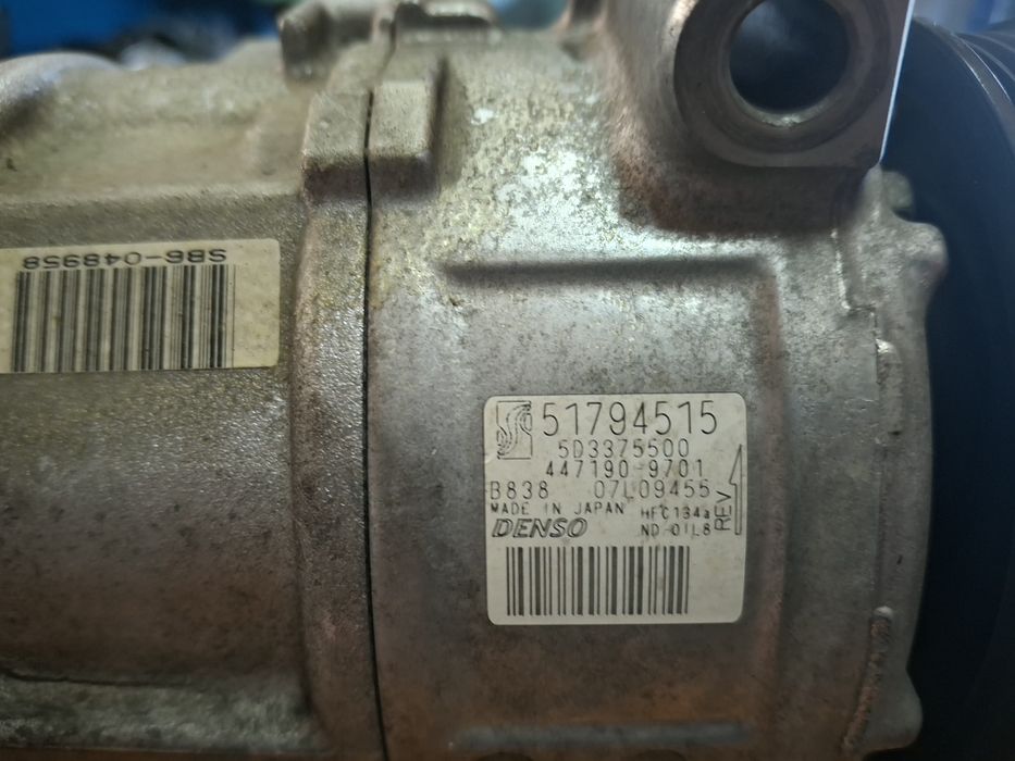Compresor aer condiționat Fiat Linea Doblo  Grande Punto  Mito Bravo 1.4i 16V