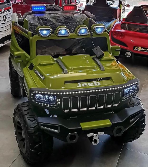 Детская машина Джип 2-местный|12w до 6 лет| доставка|без передоплата