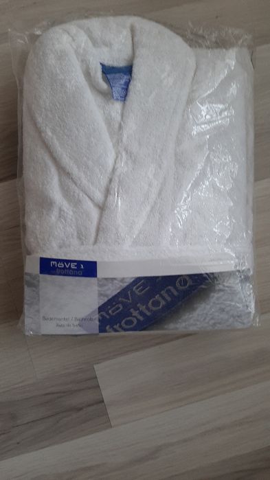 Халат за баня- бял -100% памук