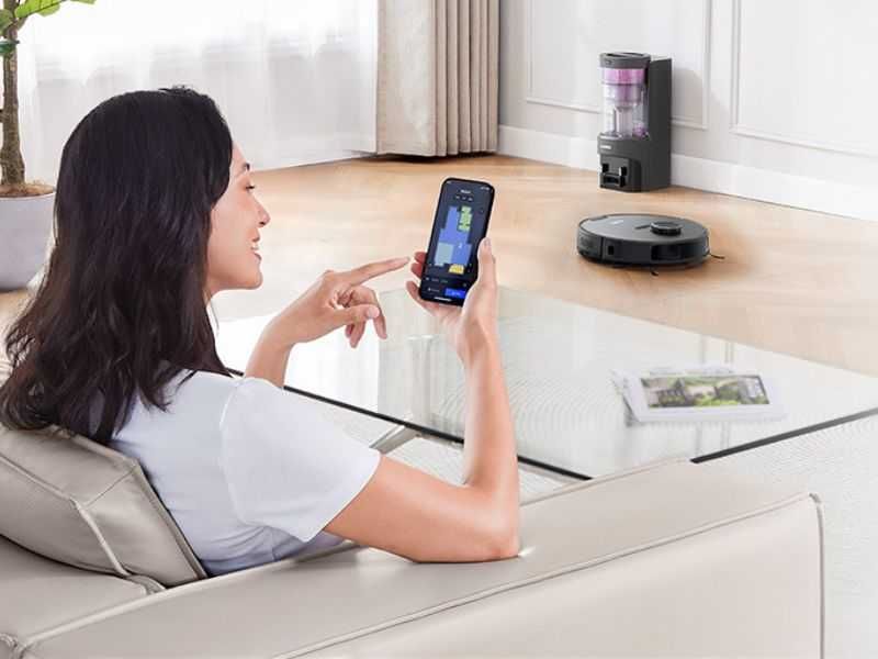 Робот Прахосмукачка с Моп EUREKA E10s, 4000Pa