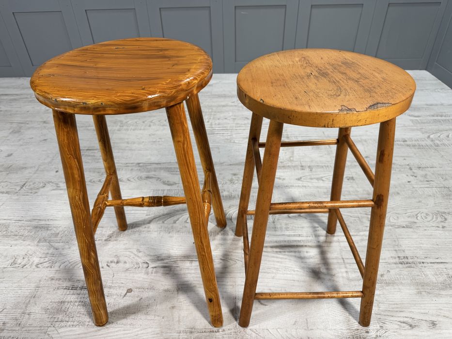 Винтидж високи табуретки - бар стол Р258, Р338, Г360