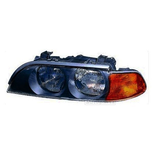 Far BMW Seria 5 E39 01.1996-08.2000 BestAutoVest fata stanga/dreapta, semnalizare portocalie cu motoras