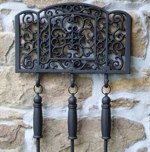 Стенен комплект прибори за камина