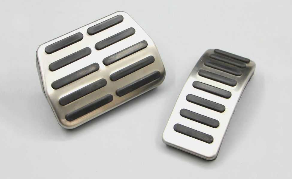Ornamente INOX pedale si footrest - Golf 4, Bora, Beetle, Leon, A3, TT