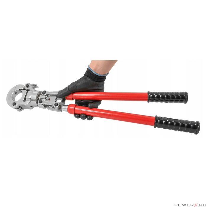 Cleste pentru sertizarea tevilor, pex tip U si TH, 16-32 mm, Verke