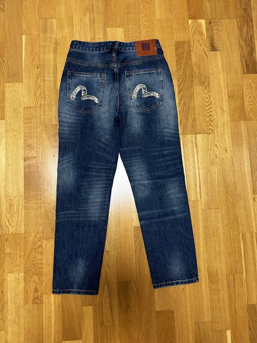 Blugi stil Evisu noi-nouti marimea 29