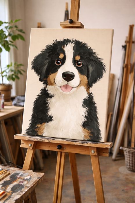 Tablouri la comanda cu animalute sau personaje