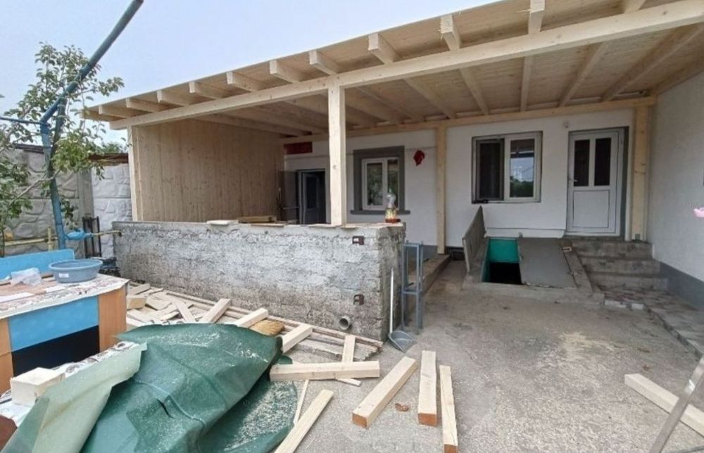 Foisore terase magazie de depozitate pergole