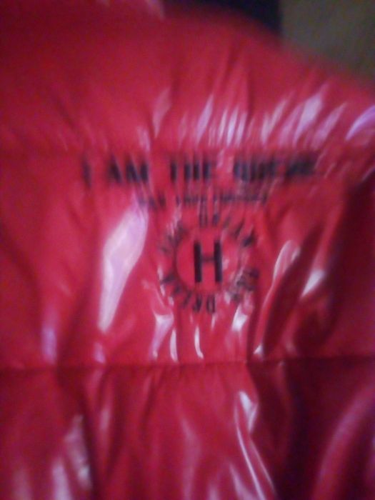 Зимний пуховик длинный