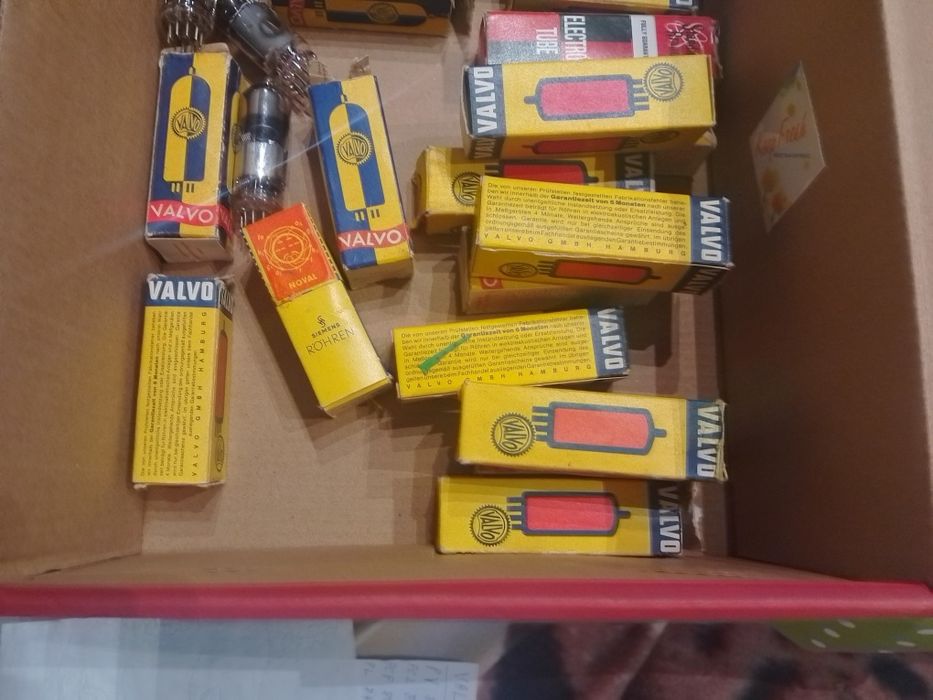 Радио лампи Valvo Telefunken Siemens