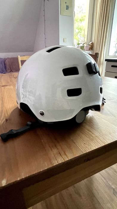 Каска BTWIN CBH Bolw 500, бяла, 55-59 см