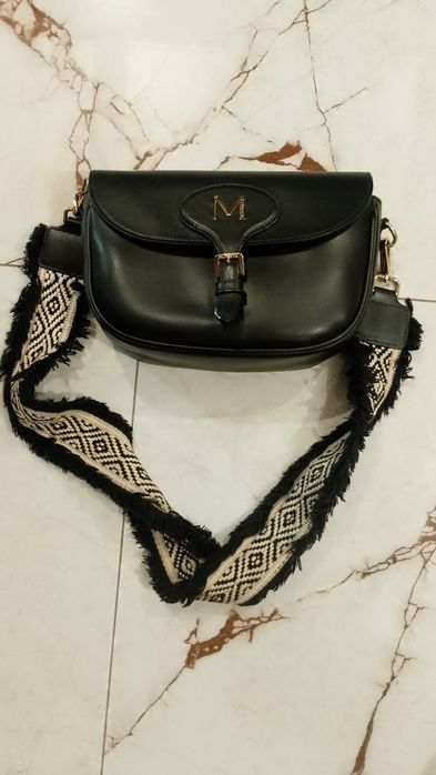 Geantă Musette piele naturala