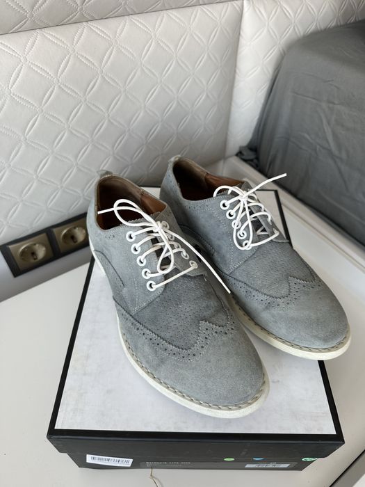 Велурен обувки Alexander Mcqueen