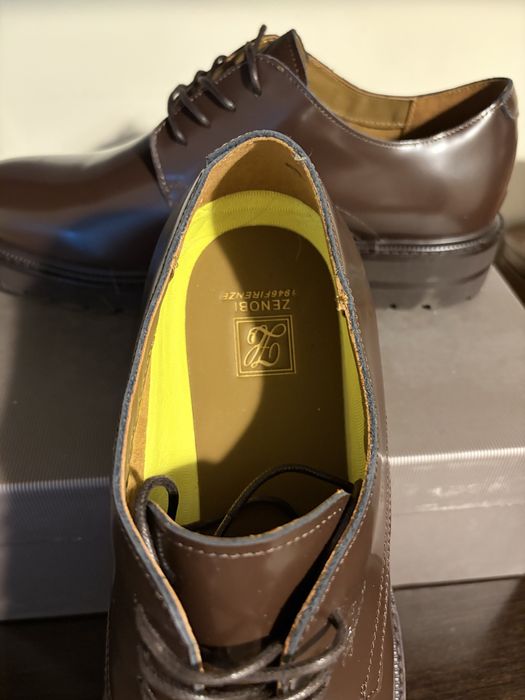 Zenobi pantofi eleganti din piele