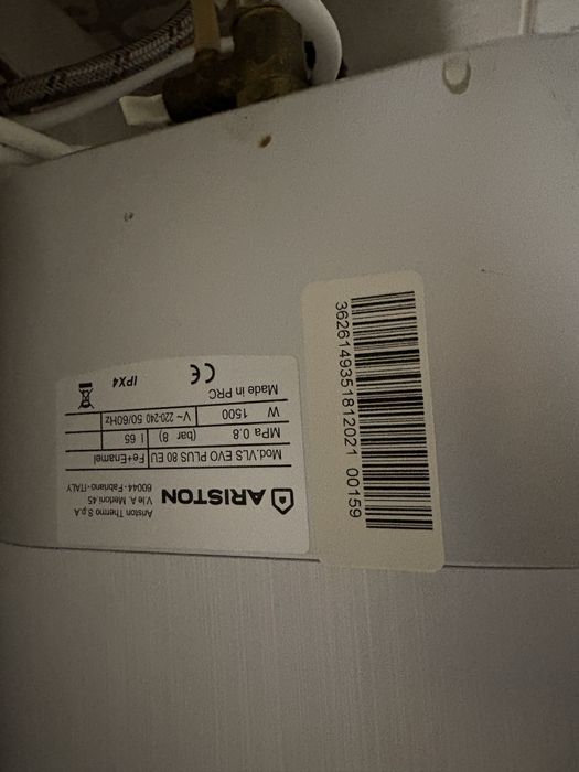 Бойлер Ariston velis Evo 80 l