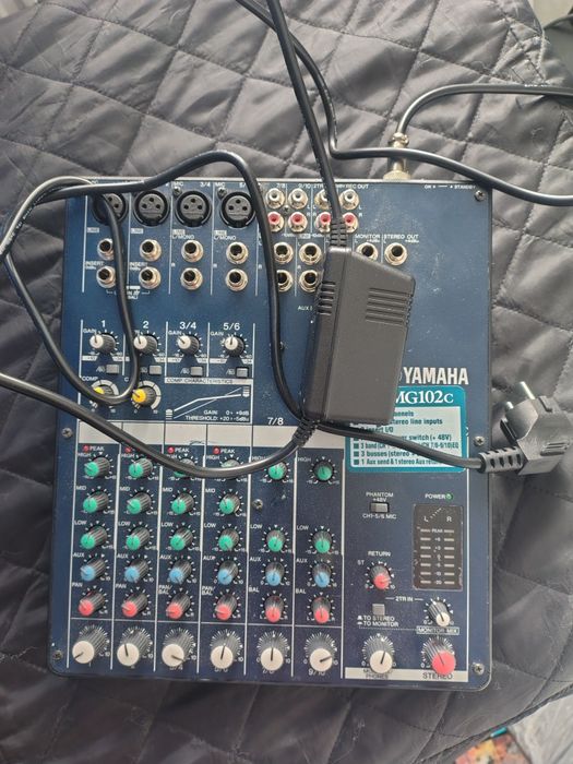 Mixer Yamaha  mg 102 c  sound craft  Allen heath behringer