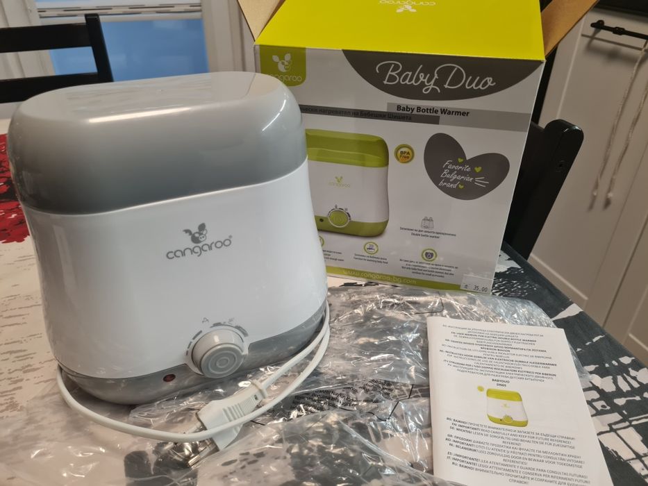 Уред за затопляне на мляко, вода и шишета за бебе 2в1 стерилизатор