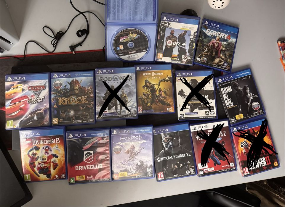 Диски пс 4/5 обмен/продажа