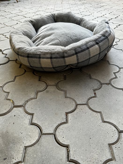 Stalp cu sisal natural, Mireille Design, 120 x 30 x 45, Alb