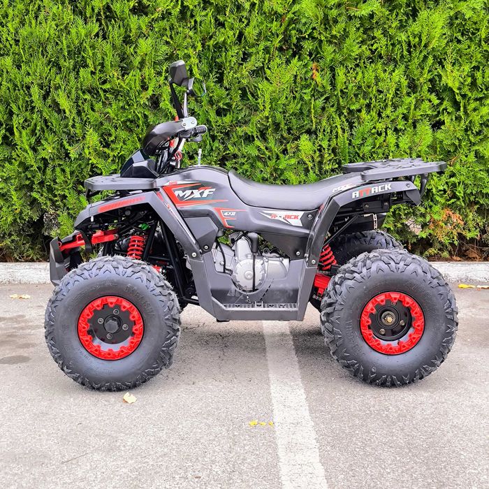Бензиново ATV MaxMotors MXF 125 кубика, Червено , R-N-D автомат