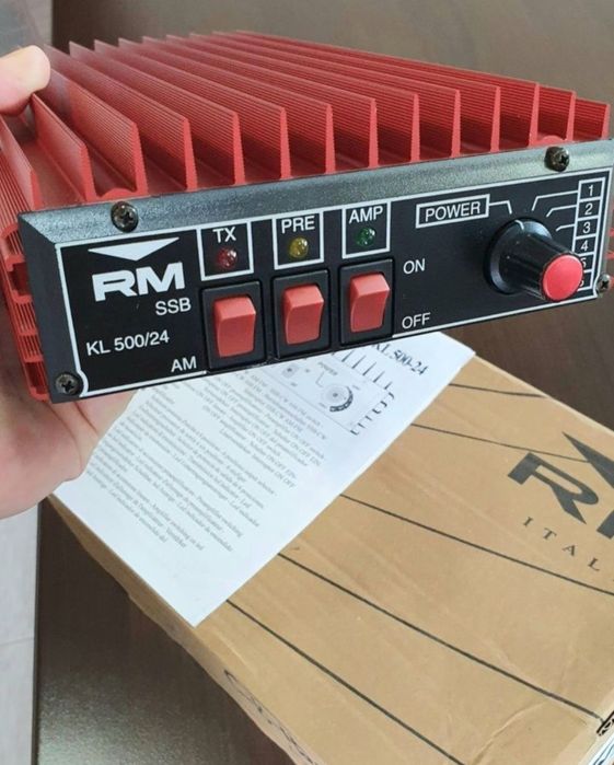 Amplificator Liniar de putere (radio CB) - RM KL 500/24 (600W)* Nou