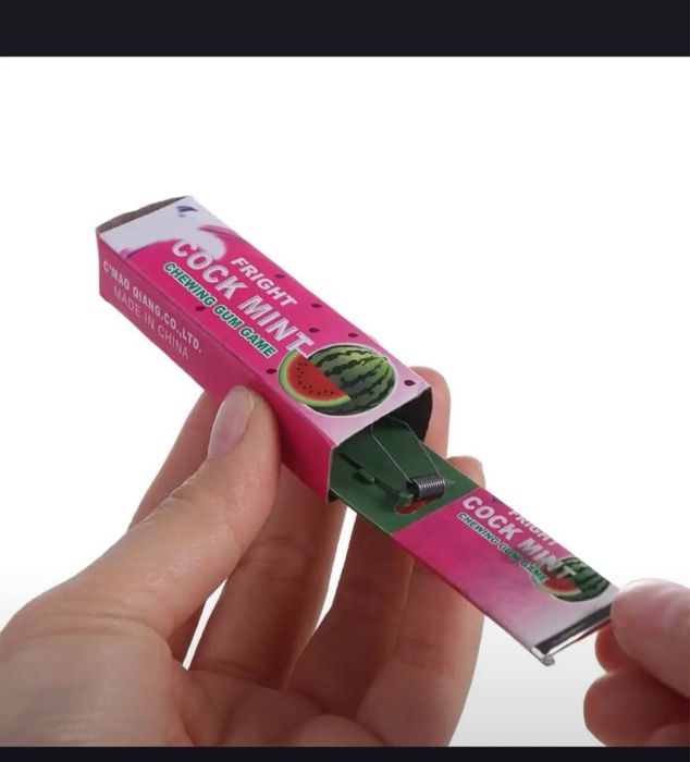 игрушка розыгрыш прикол жвачка сюрприз