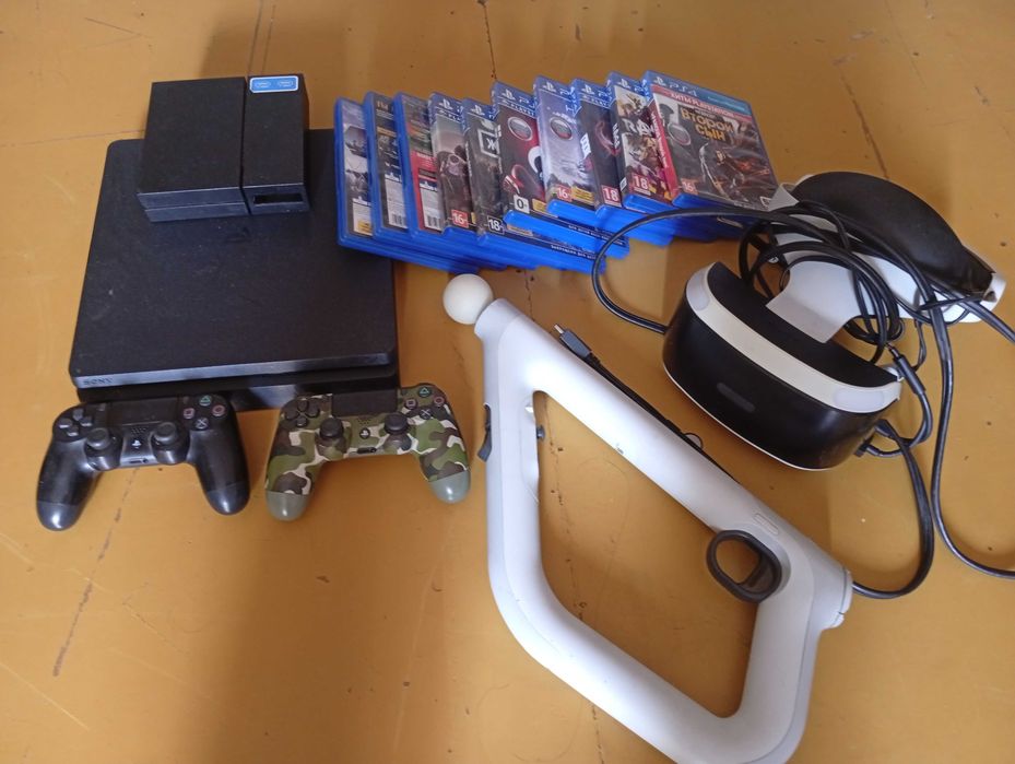 Сони PS 4 игры и Виар очки