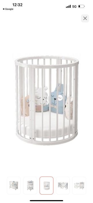 Кроватка Эстель 8в1