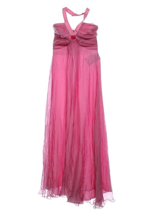 Max Mara дълга копринена рокля – 100% коприна