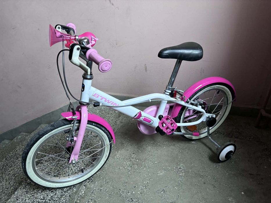 Колело за момиче 16’’ Btwin  Docto girl 500