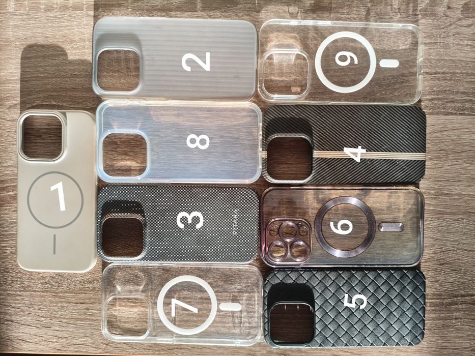 Iphone 14 pro va 15 pro uchun chexollar