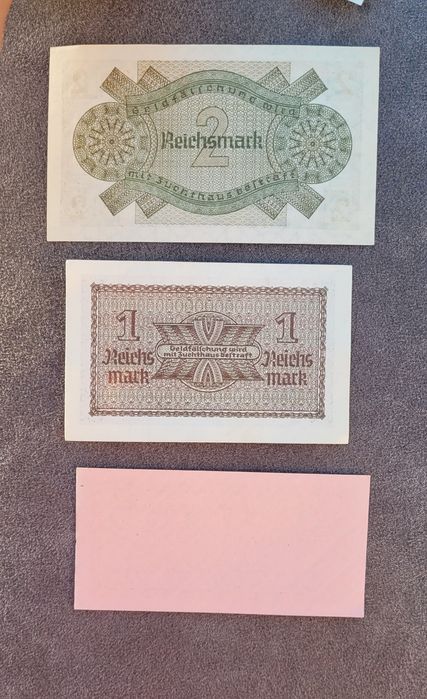 Se bancnote Germania 1944 Unc bani vechi monede