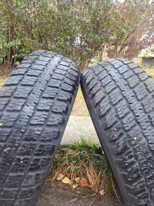 2 бр. зимни гими + 4 бр. джанти 165/82/R13 за Опел