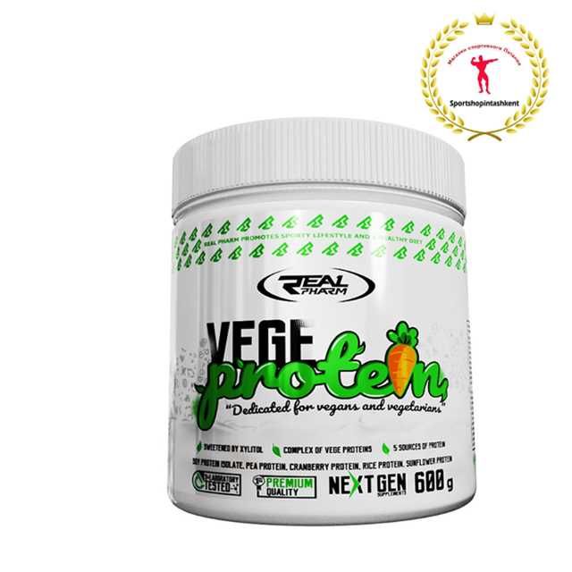 Real Pharm Vegan Protein — растительный протеин для мышц и здоровья
