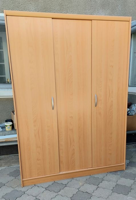 Sifonier PAL culoare Fag 1540x2130 x 580mm dulap haine dormitor polite