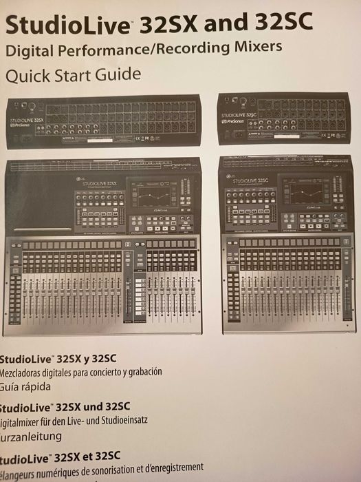 Професионален дигитален миксер - PreSonus StudioLive Series 32SX