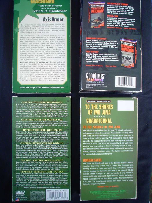 Caseta / casete video - WWII (originale)