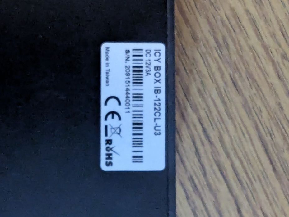 HDD/SSD Dock – Funcție de clonare (USB 3.0) + cablu + alimentator