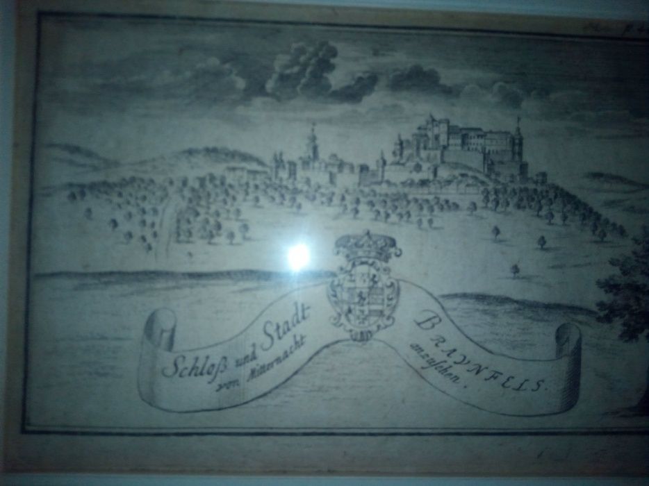 Много стари гравюри немски от 1800 година