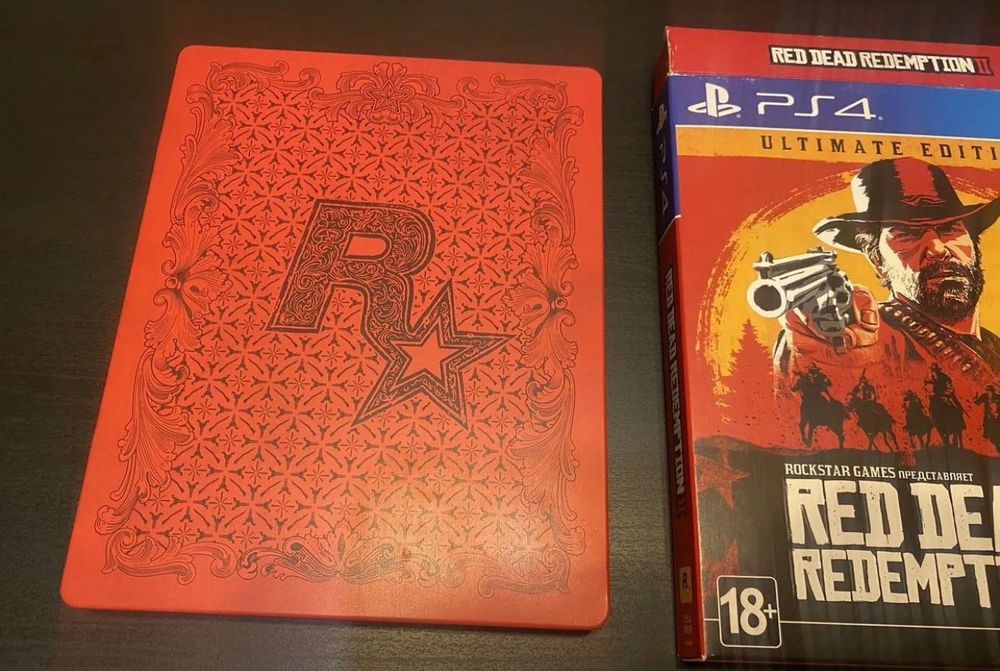 Red dead redemption 2 Ultimate edition Диск Игра ps4 Ps5