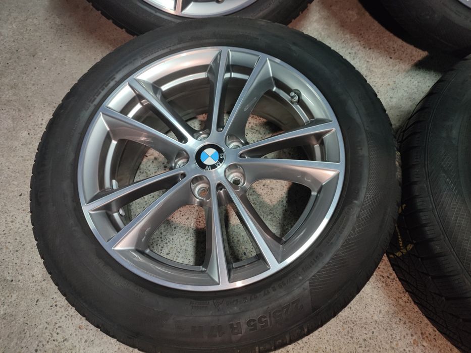 Jante originale BMW G30 G31 G20 G21 225 55R17 Continental iarnă 2018