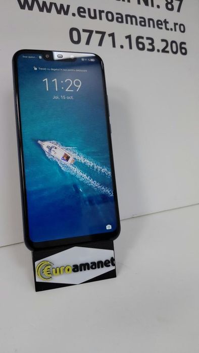 Telefon mobil Huawei Mate 20 Lite, Dual SIM, 64GB, 4G, Albastru -G-