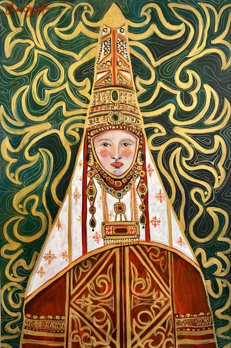 Картина портрет этника национальный