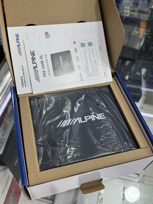 Alpine PXE-640E-El 6 ch processor amplifier